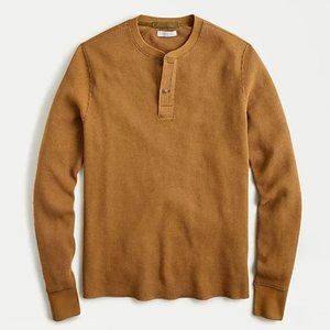 Wallace & Barnes waffle henley